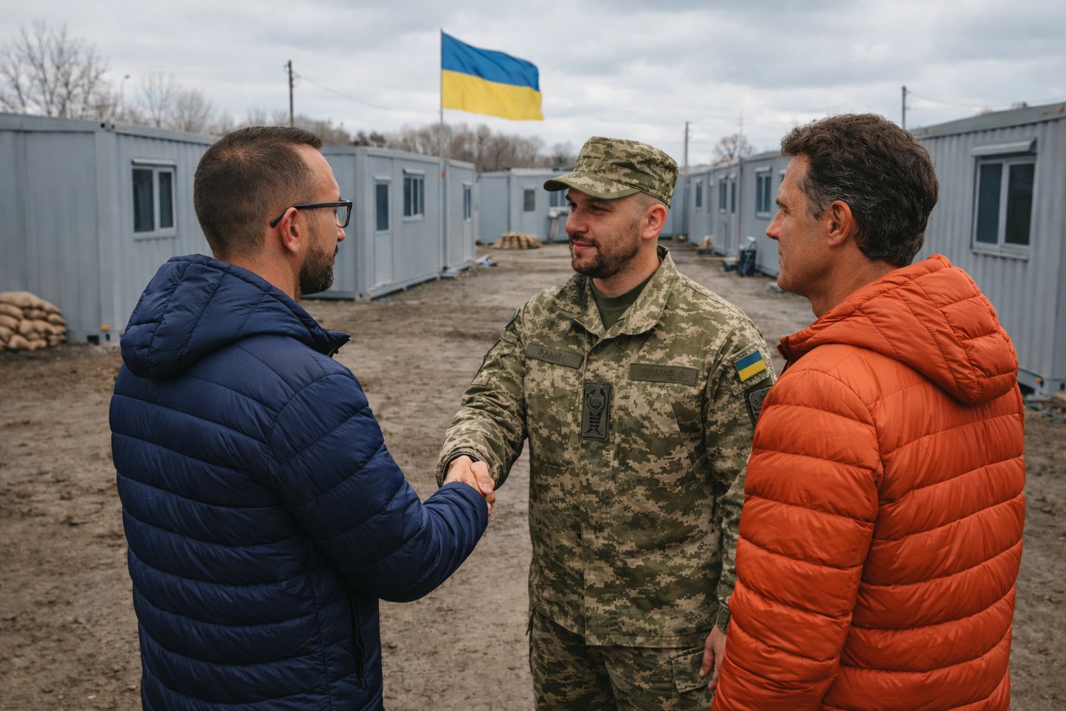 Luis et Joaquin en Ukraine